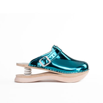 F06 tirkiz metalik - Feder klompe
