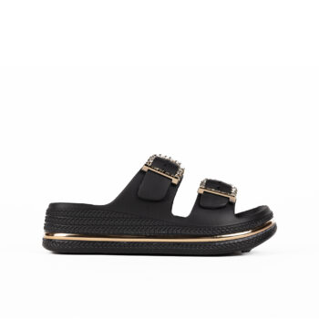 Ženske papuče Aura - crna