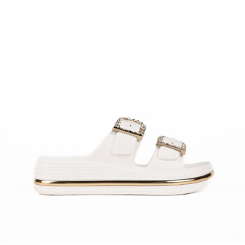 Ženske papuče Aura - bela